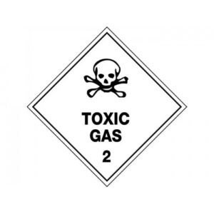 Hazardous Sign - Toxic Gas 2